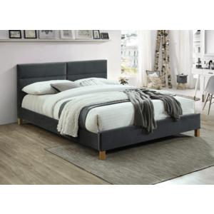 Signal Manželská posteľ SIERRA Velvet | 160 x 200 cm Farba: Sivá / TAP.150 vyobraziť