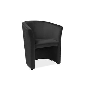 Signal Kreslo TM-1 Velvet Farba: Čierna / Bluvel 19 vyobraziť