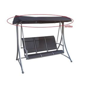 ArtRoja Strieška k hojdačke HOLLYWOOD | sivá vyobraziť