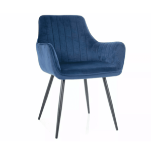 Signal Jedálenská stolička APPLE VELVET | granátová vyobraziť