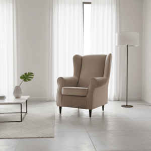 Signal Kreslo BARON VELVET | Béžová vyobraziť