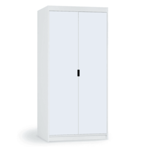 ArtLemp Šatníková skriňa ELLEN 2D so zrkadlom | biela vyobraziť