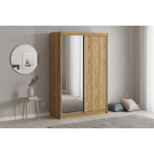 Elvisia Šatníková skriňa POLA 150 | 1x zrkadlo vyobraziť