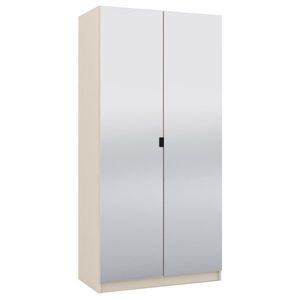 Elvisia Šatníková skriňa FOX so zrkadlom | 100 cm vyobraziť