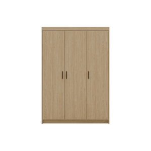 ArtLemp Šatníková skriňa ELLEN 3D | dub olejovaný vyobraziť