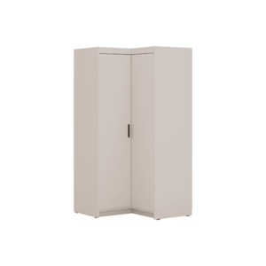 ArtLemp Rohová šatníková skriňa ELLEN 2D | pieskovo béžová vyobraziť