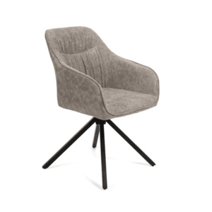 Elvisia Jedálenská stolička LOREN | sivá vyobraziť