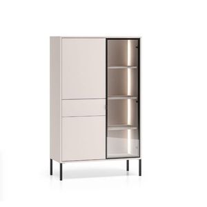 ArtMLM Vitrína ABEREN 01 | cashmere vyobraziť