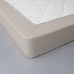 Jednofarebná perkálová napínacia plachta, hĺbka rohov 40 cm vyobraziť