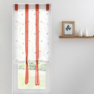 Roleta s výšivkou lístkov vyobraziť