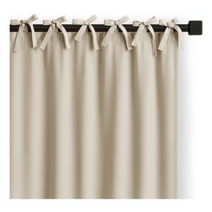 Krémovobiely dimout záves 140x250 cm Carli Tie – Restilo vyobraziť