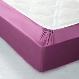 Jednofarebná napínacia plachta zn. Colombine® s hĺbkou rohov 32 cm, polycoton vyobraziť