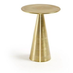 Hliníkový okrúhly odkladací stolík ø 39 cm Rhet – Kave Home vyobraziť