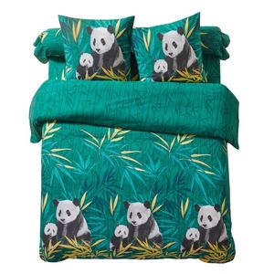 Posteľná bielizeň Pandi s potlačou, polycoton vyobraziť