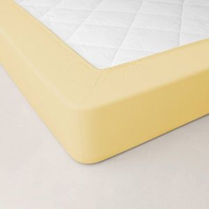 Jednofarebná perkálová napínacia plachta, hĺbka rohov 40 cm vyobraziť