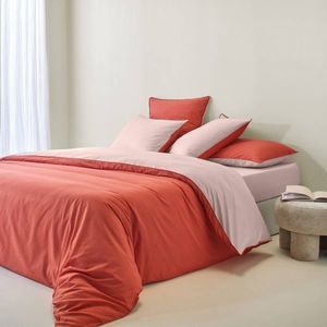 Bavlnené dvojfarebná posteľná bielizeň vyobraziť