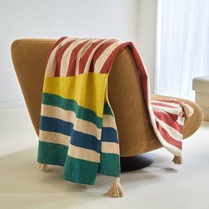 Pléd s pruhovanou potlačou vyobraziť