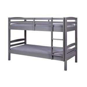 Inter Link Detská poschodová posteľ Annika (Sivá 90 x 200 cm) vyobraziť