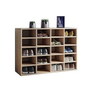 VCM Regál na topánky Hinsol (dub sonoma, L) vyobraziť