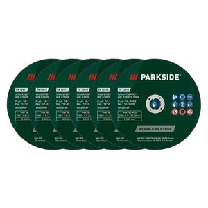PARKSIDE® Rezné kotúče, 6 kusov (rezné kotúče na ušľachtilú oceľ) vyobraziť