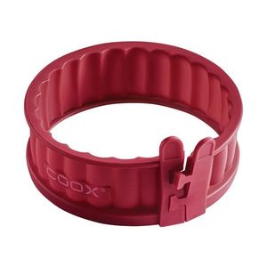 Coox Forma na koláč so skleneným dnom, Ø 12 cm (červená) vyobraziť