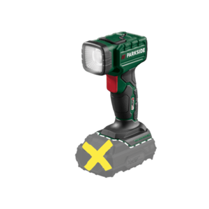 PARKSIDE® Aku LED ručná lampa 20 V PLHLA 20 Li A1/PLHLA 20-Li C1 – bez akumulátora (LED ručná lampa PLHLA 20 Li A1) vyobraziť