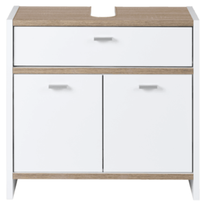 LIVARNO home Skrinka pod umývadlo, biela, 58 x 55 x 28 cm vyobraziť