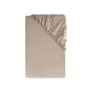 LIVARNO home Perkálová napínacia plachta, 180 – 200 x 200 cm (béžová) vyobraziť