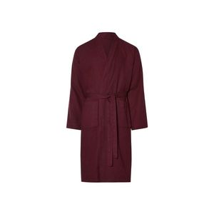 LIVARNO home Dámsky/pánsky župan (bordová, L) vyobraziť