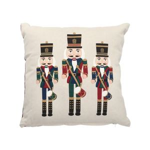 LIVARNO® Dekoratívny vankúš s vianočným motívom, 40 x 40 cm (luskáčik) vyobraziť