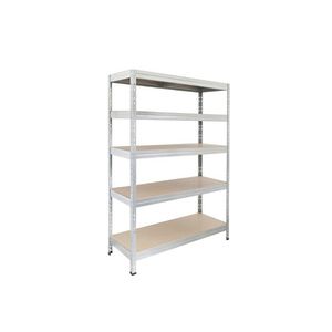AR SHELVING Vysokozáťažový regál RIVET (180x120x60 cm) vyobraziť
