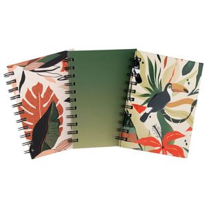 crelando® Poznámkový blok (rastliny/zelený, A6) vyobraziť