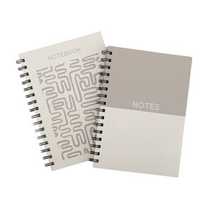 crelando® Poznámkový blok (béžový/sivý, A5) vyobraziť