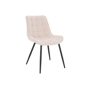 HOME DELUXE Čalúnená jedálenská stolička IKALO, 2 kusy (krémová) vyobraziť