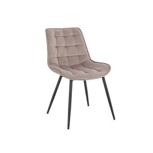 HOME DELUXE Čalúnená jedálenská stolička IKALO, 2 kusy (bledohnedá) vyobraziť