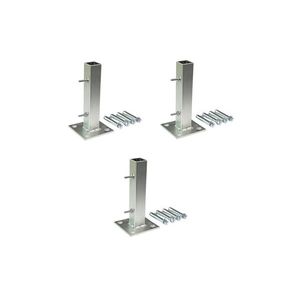 HOME DELUXE Konzola pre stĺpik CALMAR (3 kusy) vyobraziť