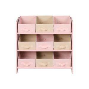 LIVARNO® Skladovací regál (bledoružová) vyobraziť