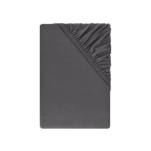 LIVARNO® Napínacia džersejová plachta, 180 - 200 x 200 cm (sivá) vyobraziť
