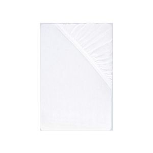 LIVARNO® Napínacia džersejová plachta, 90 - 100 x 200 cm (biela) vyobraziť