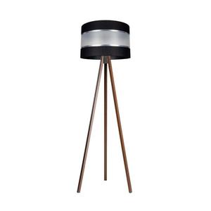 Stojacia lampa CORAL 1xE27/60W/230V hnedá/čierna/chróm AS0462+BE0791 vyobraziť