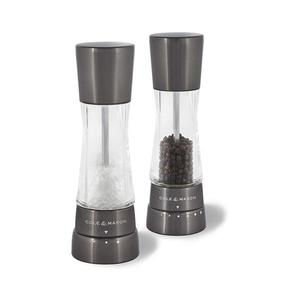 Cole&Mason - Sada mlynčekov na soľ a korenie DERWENT 2 ks 19 cm antracit H59428G vyobraziť