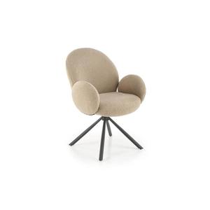 Halmar Jedálna stolička KIVA 1 ks hnedá V-CH-K/498-KR-CAPPUCCINO vyobraziť