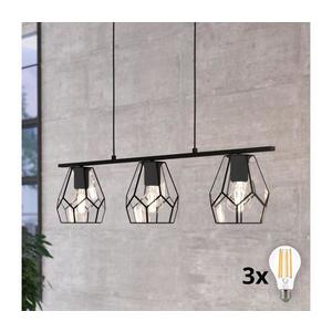 Eglo 43644 - LED luster na lankách MARDYKE 3xE27/40W/230V 43644 vyobraziť