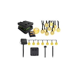 SmartLED LED solárny dekoračný reťaz 30xLED/8 funkcií 500 mAh 6, 5 m IP67 teplá biela 4560 vyobraziť