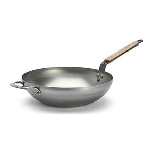 De Buyer 5717.32 - Panvica Wok MINERAL B BOIS 32 cm 5717.32 vyobraziť