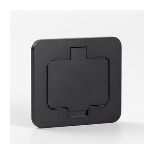 Brilagi - Vonkajšia zapustená obdĺžniková podlahová zásuvka IP55 čierna 5B322B-OEM vyobraziť