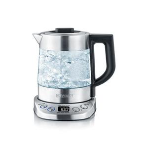 Severin WK 3473 - Rýchlovarná kanvica s filtrom 1 l, 2200 W / 230 V, nerezová oceľ/sklo WK 3473 vyobraziť