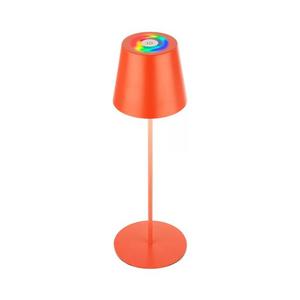 Briloner 7510012-LED RGB Stmievateľná stolná lampa CALIDA 2, 5W/5V IP44 1200mAh oranžová 7510012 vyobraziť