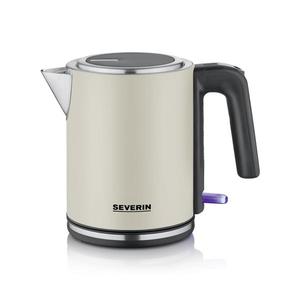 Severin WK 9577 - Rýchlovarná kanvica 1 l 2400 W/230 V béžová WK 9577 vyobraziť