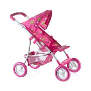 Teddies Ružový športový kočík pre bábiky 00160003 vyobraziť